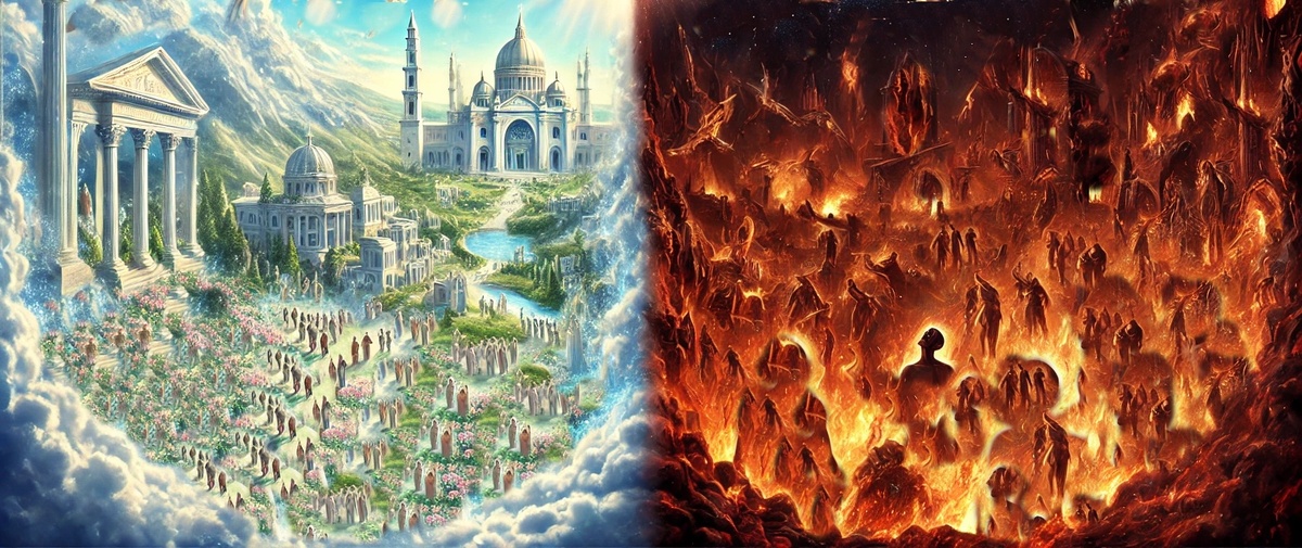 Существуют ли Рай и Ад в данный момент?