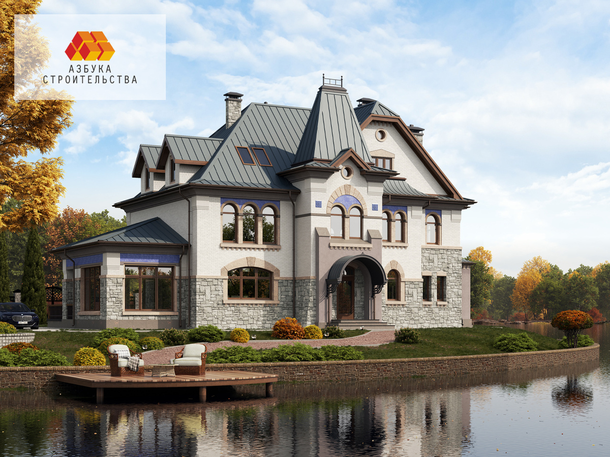 Проект АБ-319. Главный фасад