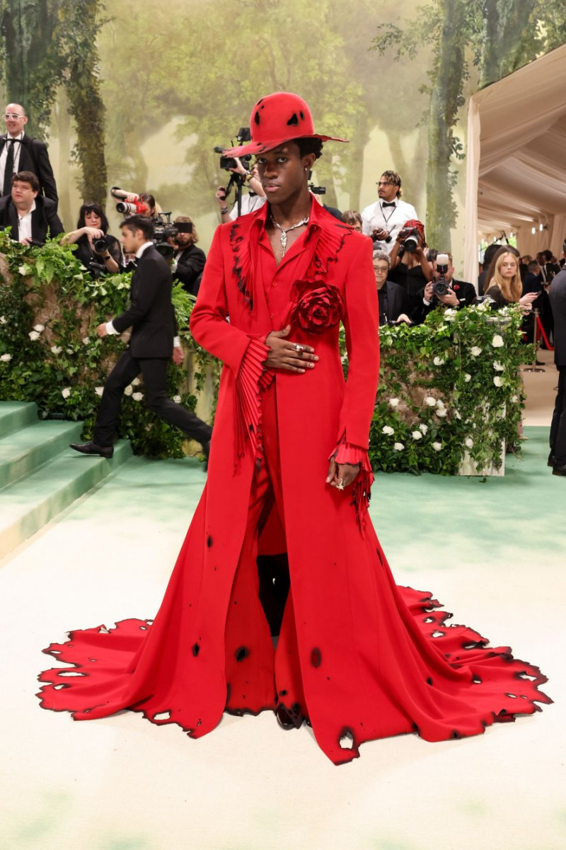 Уиздом Кей на Met Gala 2024