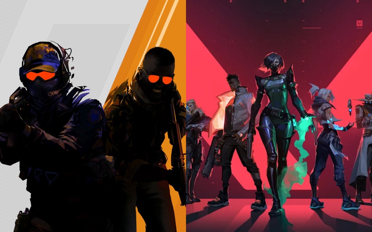 Counter-Strike 2 и Valorant