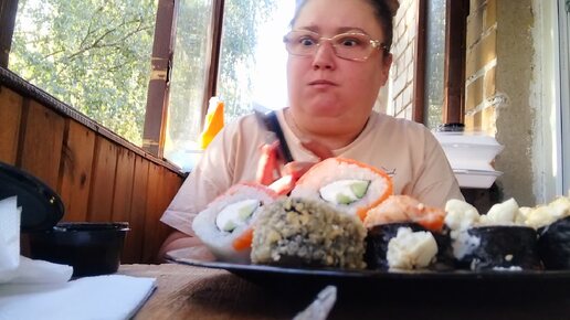 МУКБАНГ🍣🍣🍣 ИМ ПОВЕЗЛО😇ЧТО Я НЕ СКАНДАЛЬНЫЙ ЧЕЛОВЕК👧ЖАЛОБА