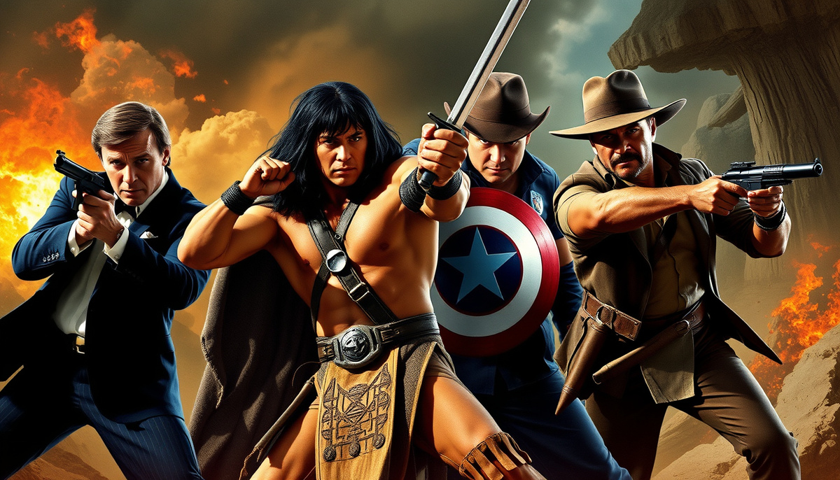 Команда "настоящих мужиков" из Голливуда.