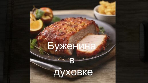 Праздник — это не только колбаса! Буженина — это лучший выбор для мясной нарезки!