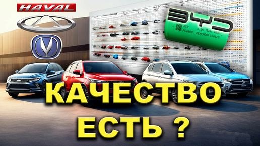 Качество китайских автомобилей и частые поломки