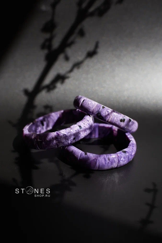 Браслет Чароит 18,2*15мм 12 бусин  Цена : 11 040 ₽ 