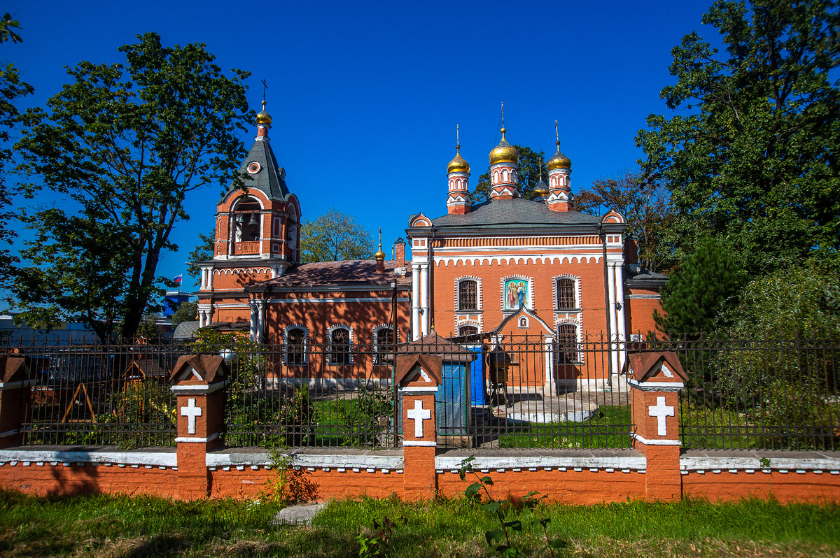 Церковь Рождества Богородицы во Владыкино. Москва. Фото автора статьи  