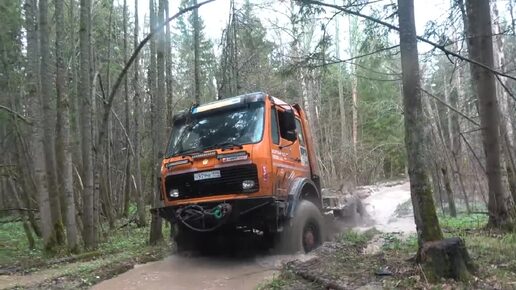 КРУТОЕ БЕЗДОРОЖЬЕ С ГРУЗОВИКАМИ и OFFROAD МОНСТРАМИ