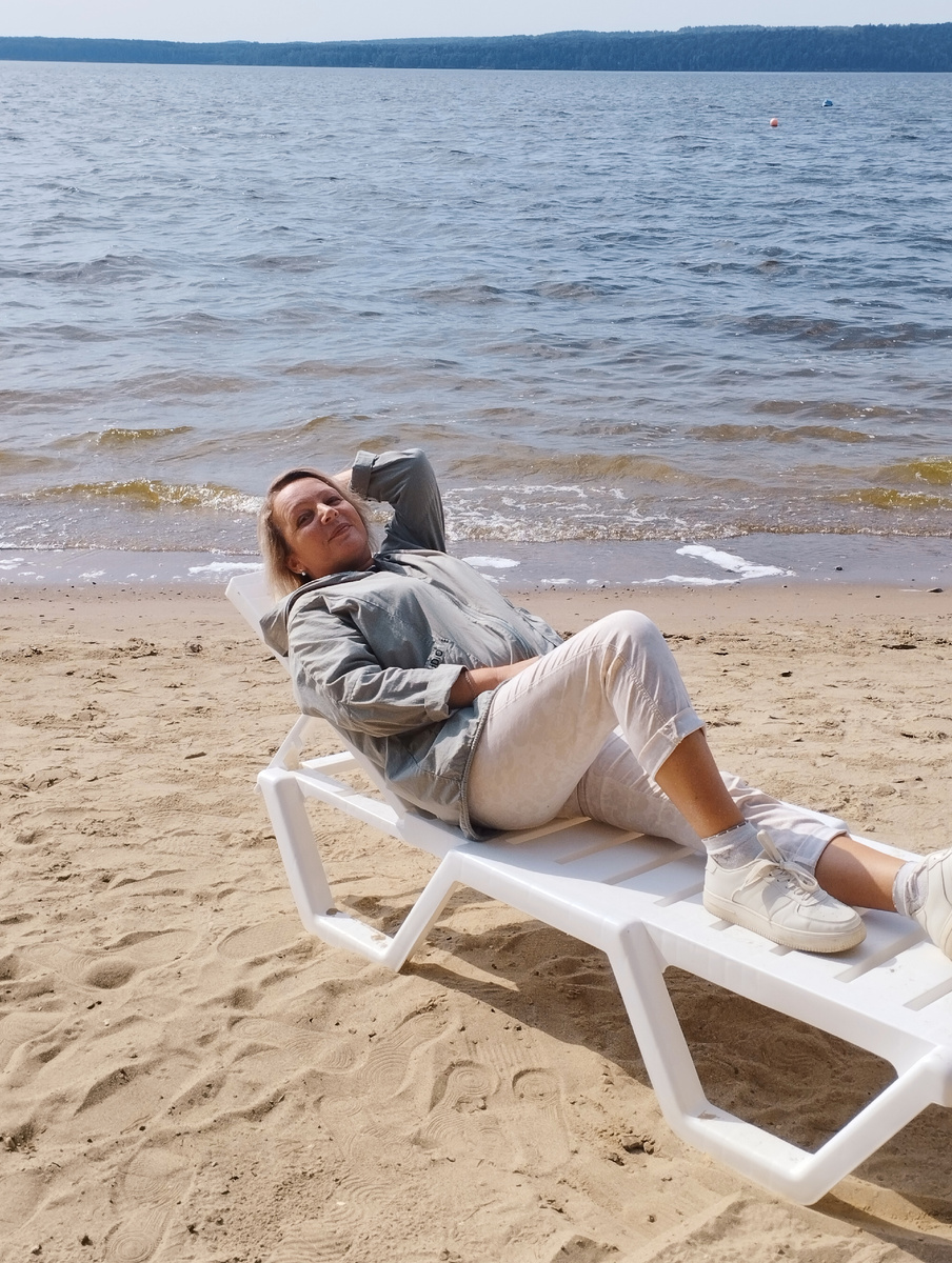 Пляж санатория