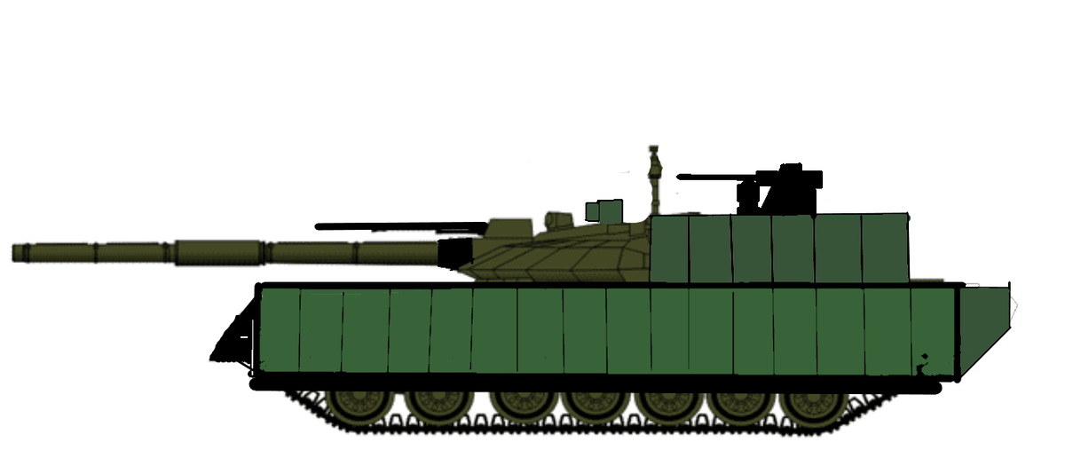                  Вот так может выглядеть модернизированный "чёрный орёл" ( моё исполнение)