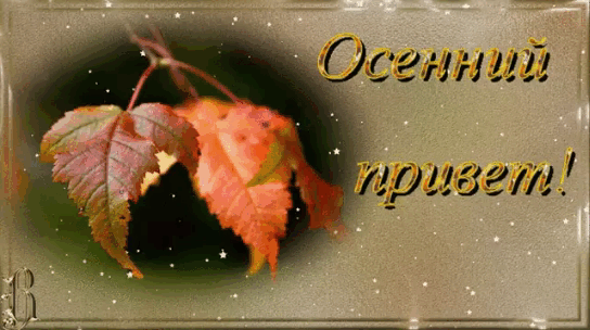 Осенний привет!