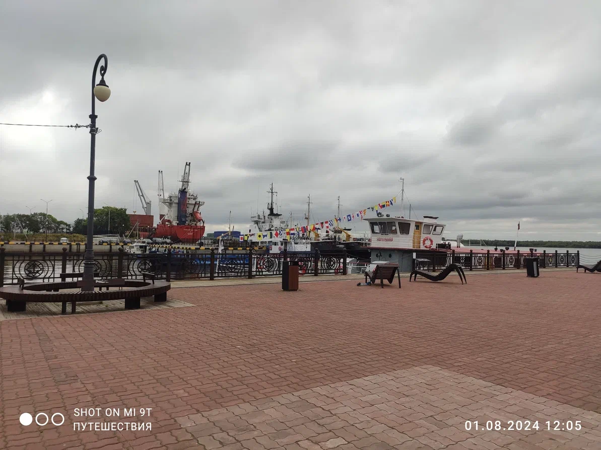 Архангельск. Красная пристань. Фото автора