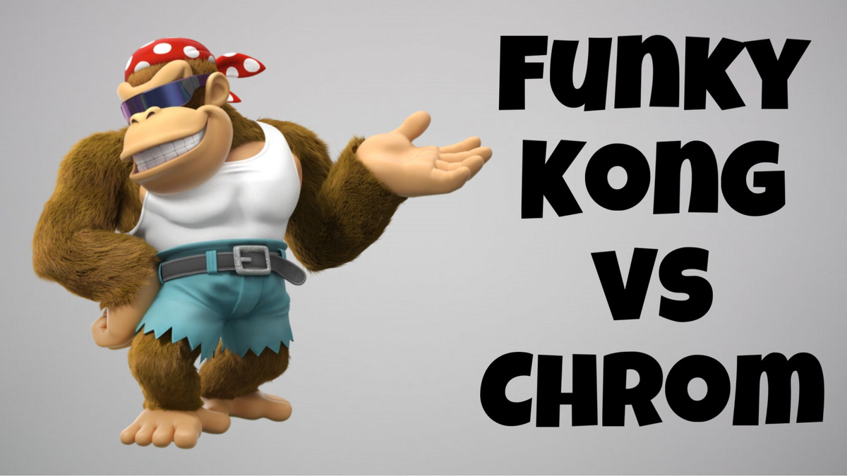 Super Smash Bros Ultimate - Funky Kong vs Chrom (SSBU)