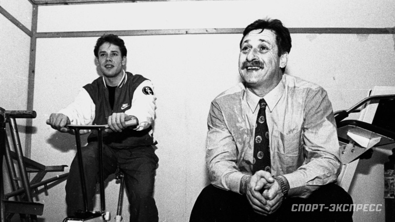    1995 год. Павел и Владимир Буре.Дмитрий Солнцев архив «СЭ»