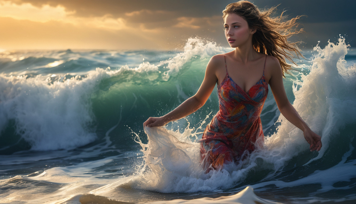 летящей походкой 