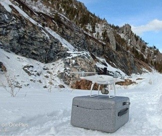 Рисунок 2 - Обнажение скальных пород после самовольной добычи