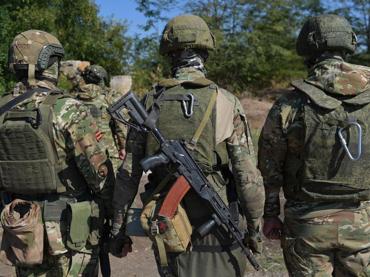    Бойцы 810 бригады морской пехоты Черноморского флота © РИА Новости / Павел Лисицын