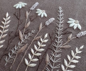 Вышивать красиво и несложно - тайны папоротникового шва