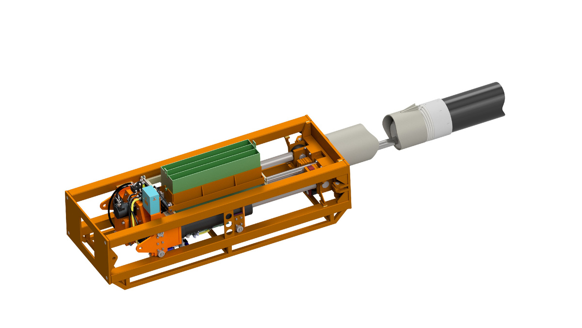 силовая часть СТ-720 - тяговое усилие 150 тонн