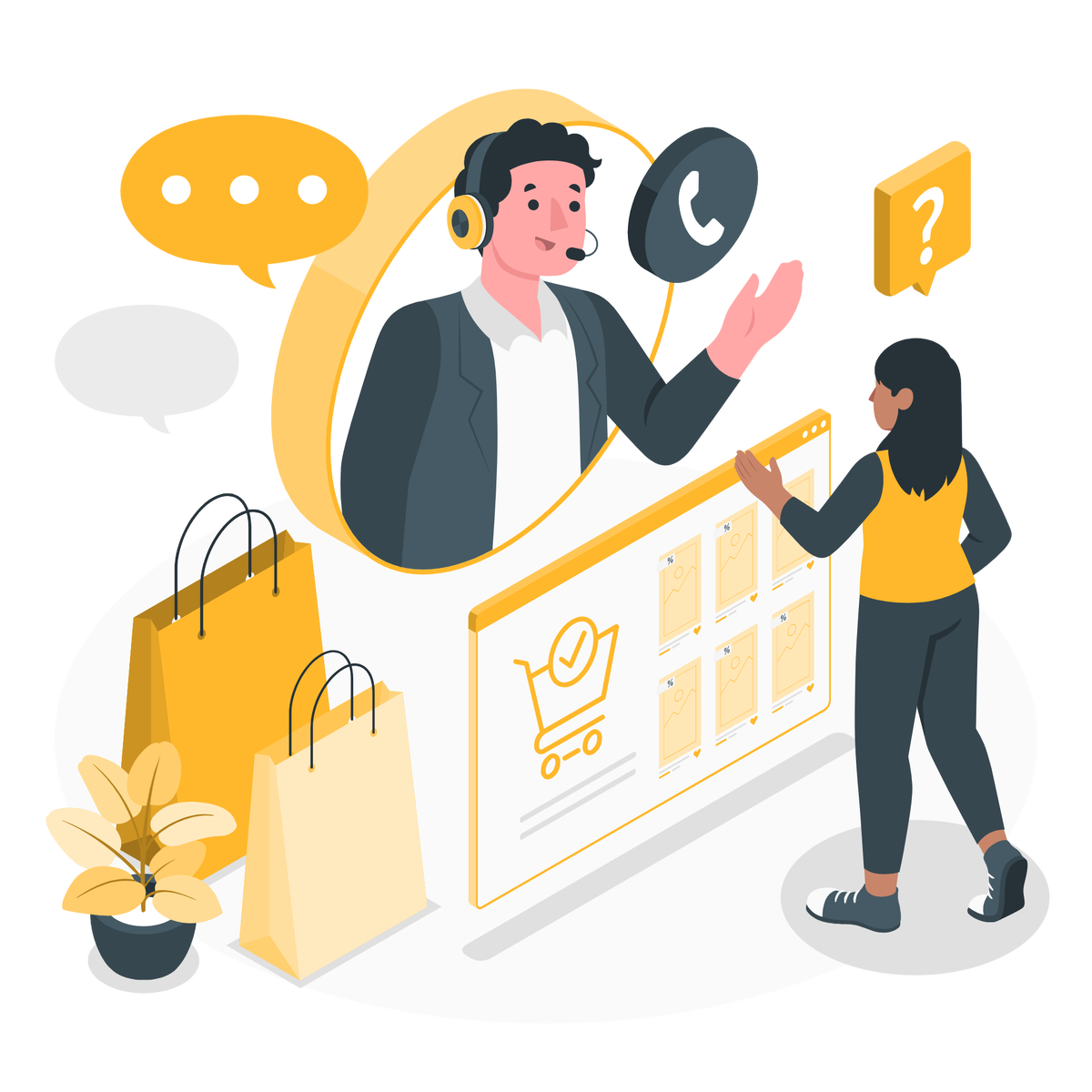 Business illustrations by Storyset