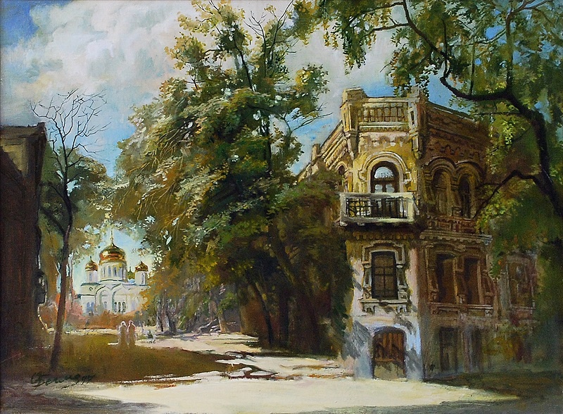 Бегма О. В. Соборный переулок. Старый Ростов. 1997. РОМИИ