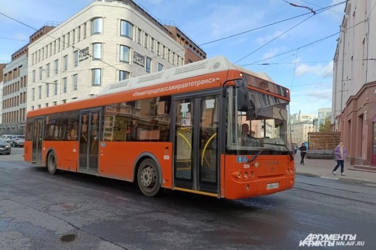    12 нижегородских автобусов изменили схему движения из-за коммунальных работ