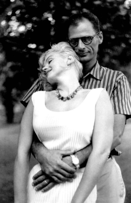 Marilyn Monroe and Arthur Miller