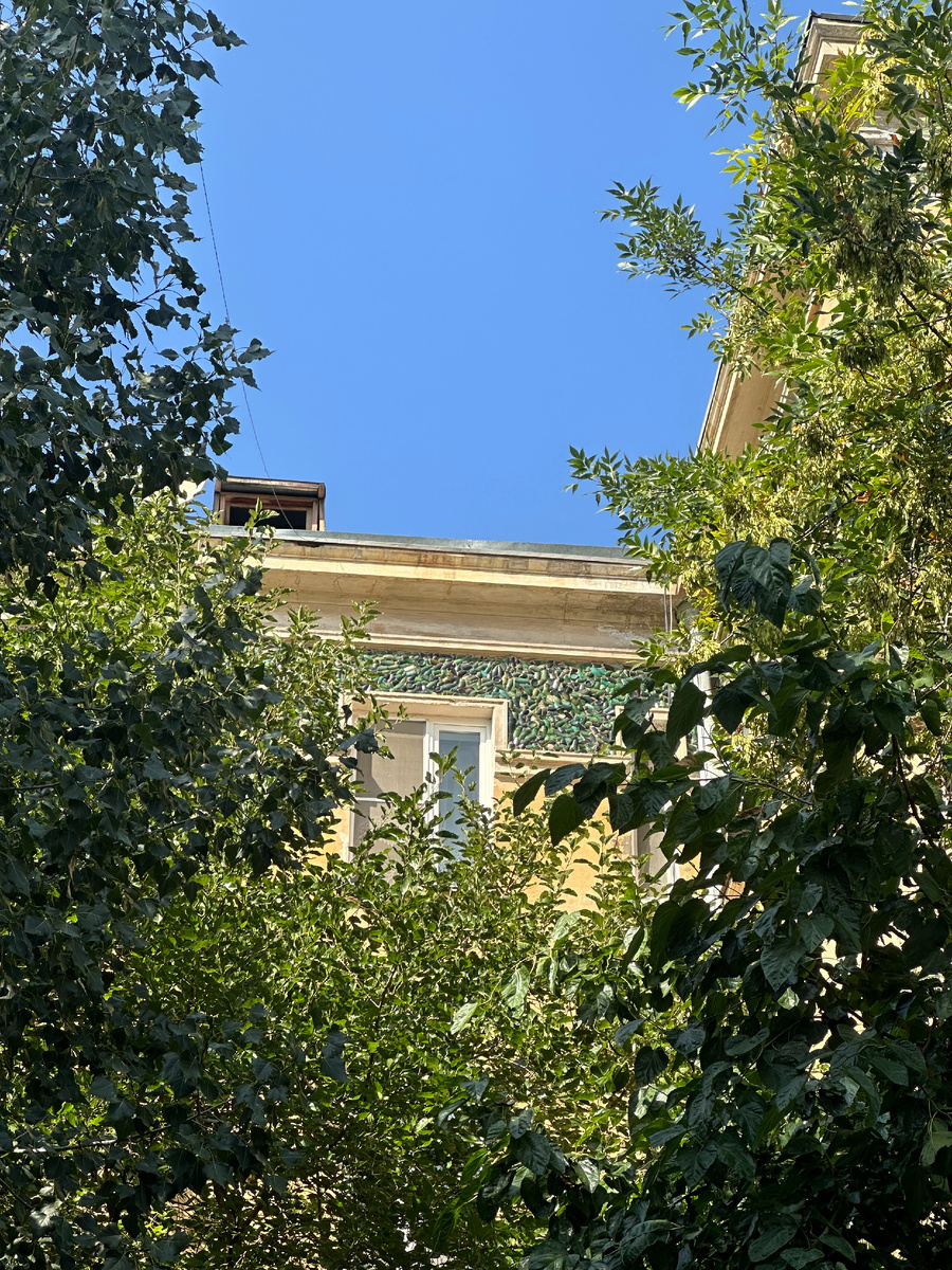 Фасад Бутылочного дома