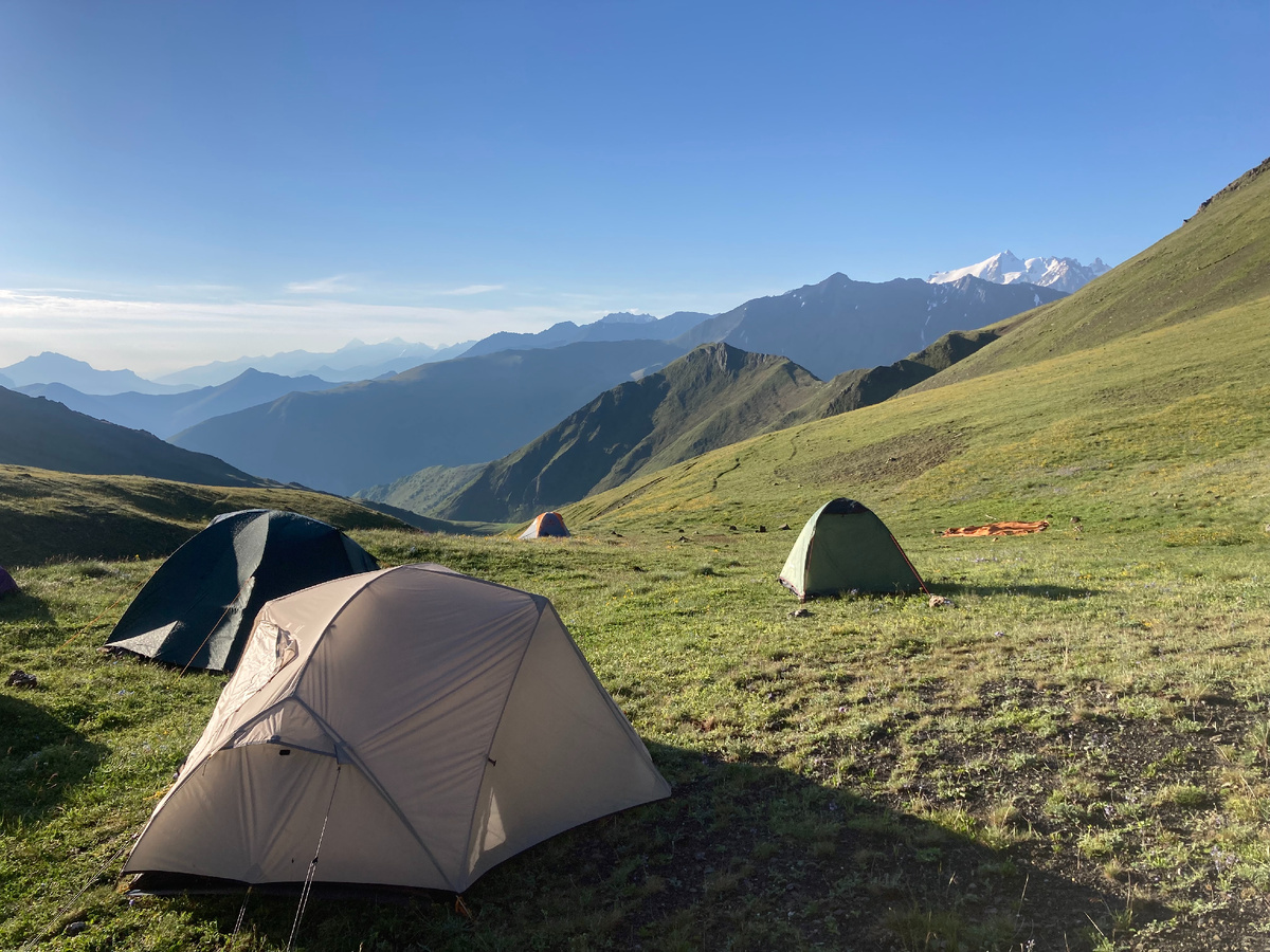 Утро на высоте в 2800 метров 