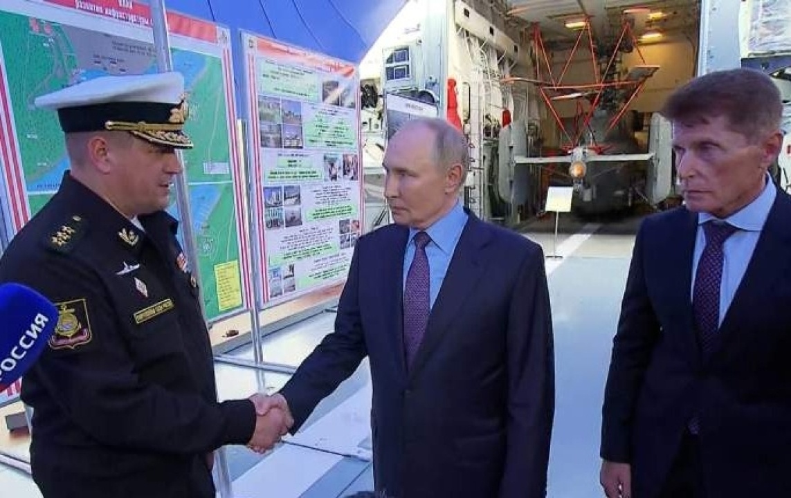    Путин заявил о необходимости обеспечить жильем морских пехотинцев ТОФ