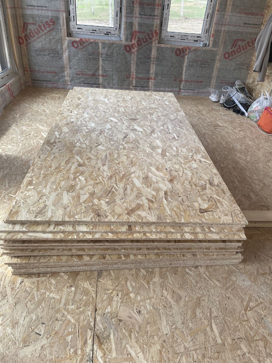 OSB плиты вместо стола