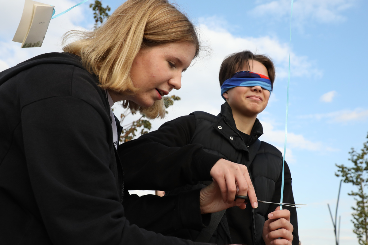 На городском молодежном мероприятии "Лидер города М"