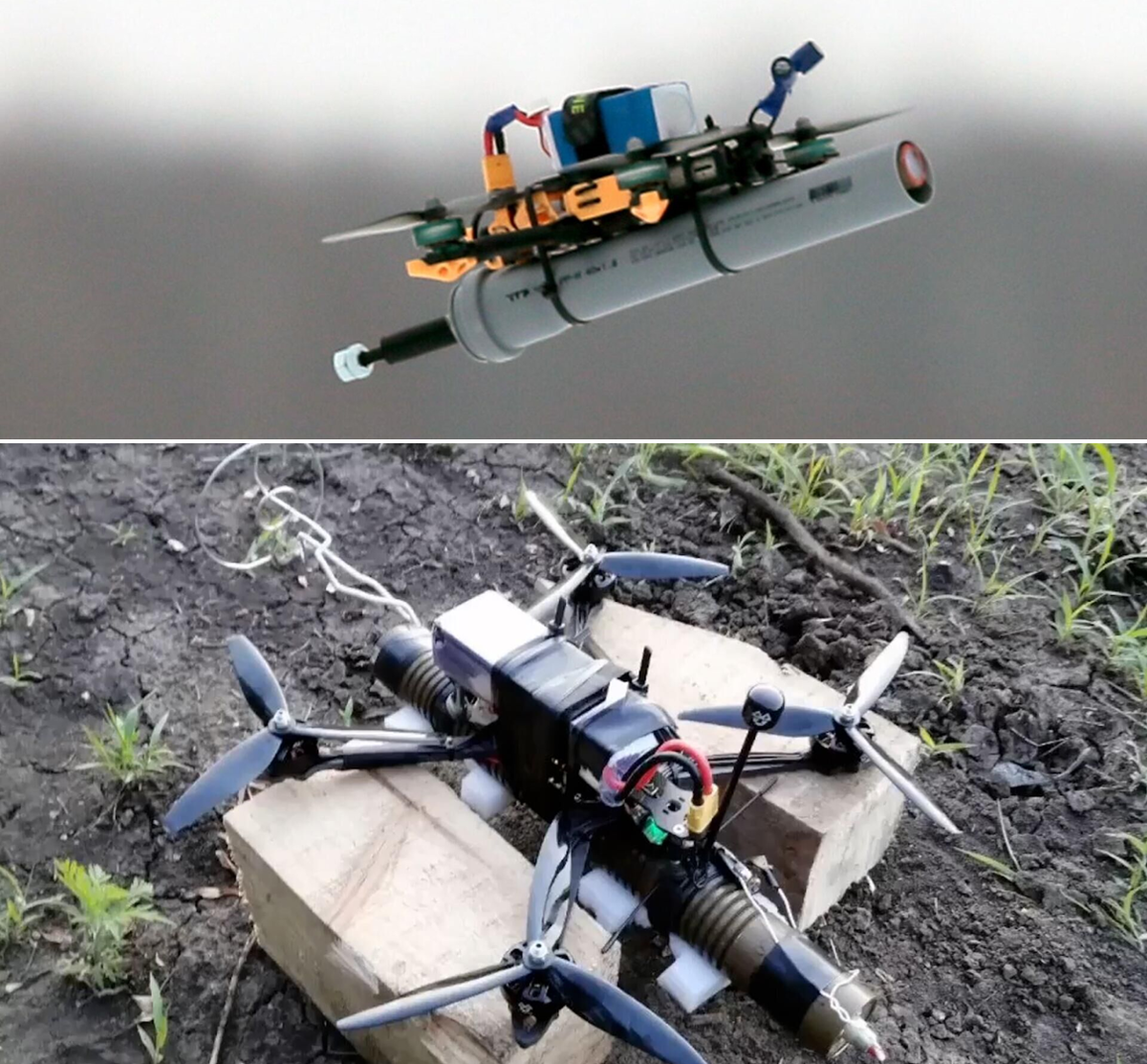 На фото: российский FPV-дрон-камикадзе «Овод». Источник фото: https://www.tadviser.ru/index.php/Продукт:Овод_%28беспилотник%29