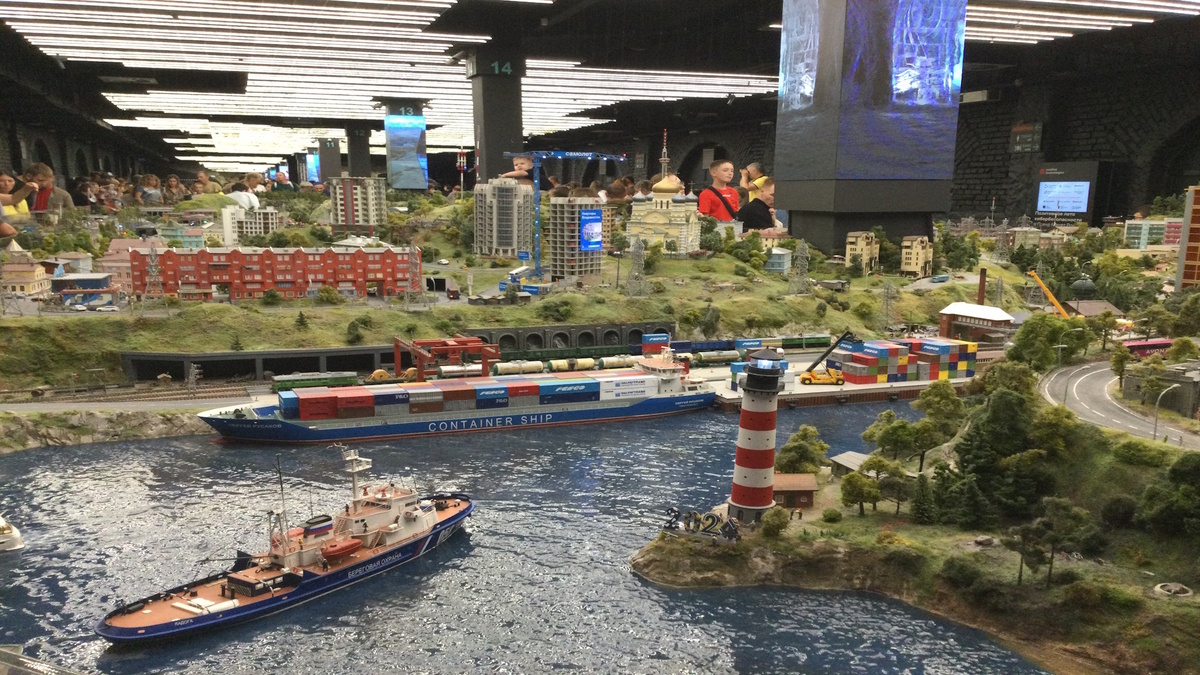 Панорама макета