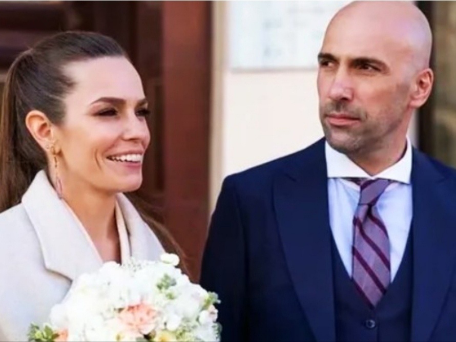 Евгений Папунаишвили со второй женой 