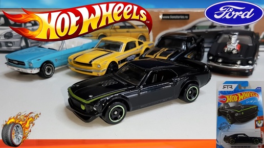 Custom Hot Wheels 69 Ford Mustang Boss 302 HW Muscle Mania 3/10