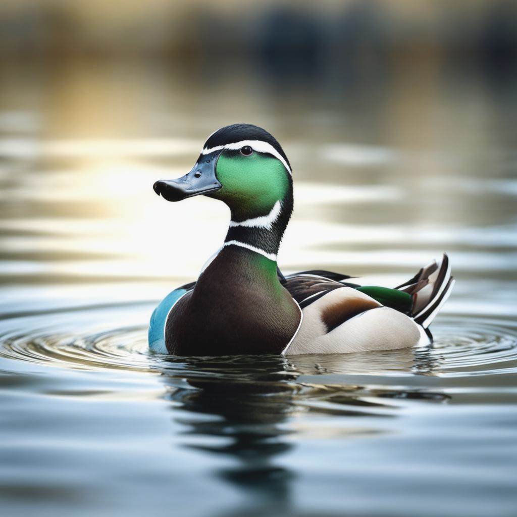 Дикая утка-Кряква