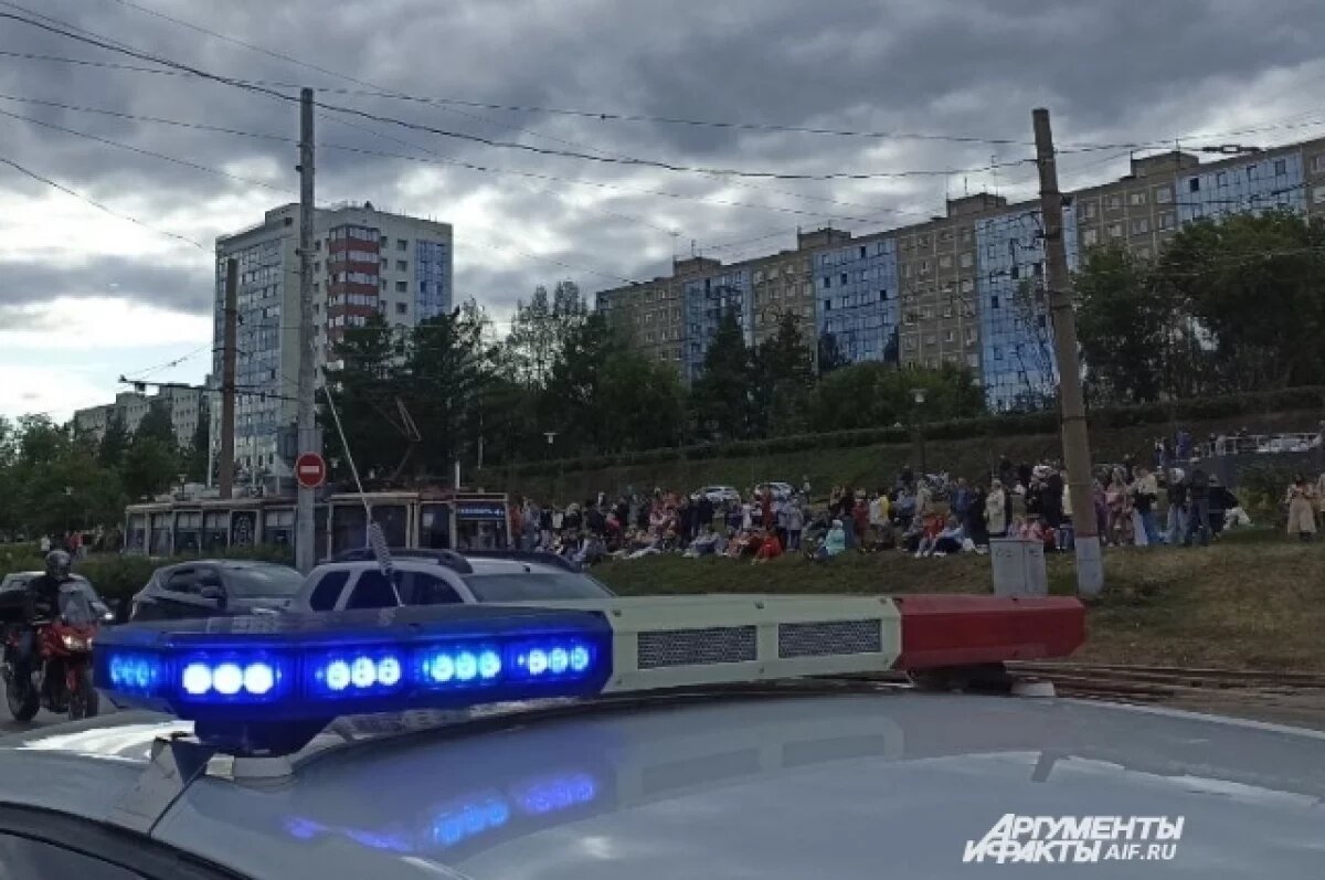    В Перми полиция остановила водителя легковушки после погони в центре города