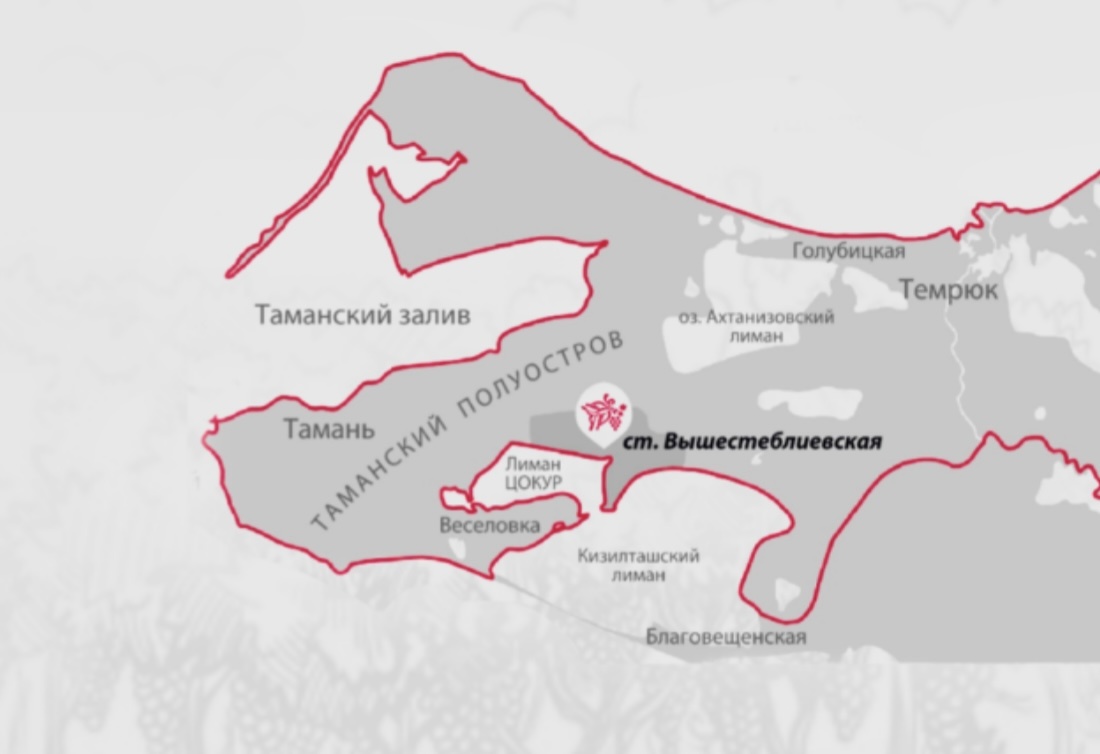 ЮВК на карте