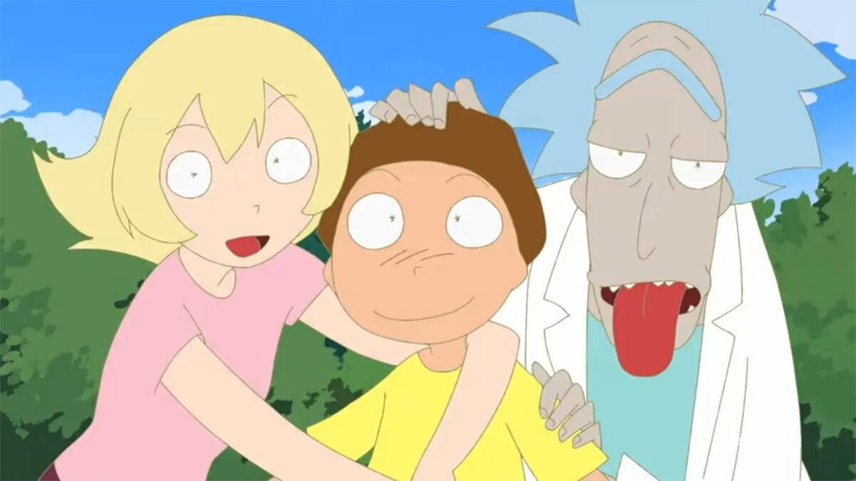 Промокадр мультсериала «Рик и Морти: Аниме»   📷