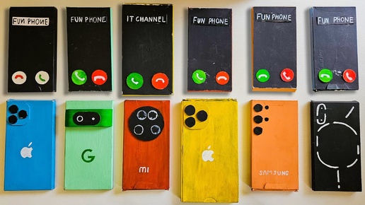 Cardboard Incoming Calls 2024: iPhone, Samsung Galaxy, Xiaomi, Huawei