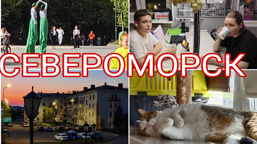 ПРОГУЛКА ПО СЕВЕРОМОРСКУ * Я ОПЯТЬ ПОШЛА ПО ЛЕСТНИЦАМ * БЫЛА В ПОЛИКЛИНИКЕ * ХОДЬБА НА ХОДУЛЯХ