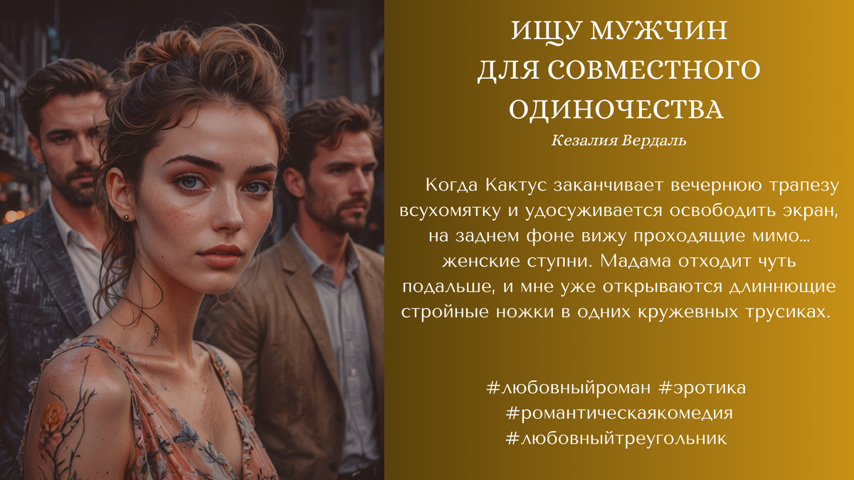 Ищу мужчин для совместного одиночества