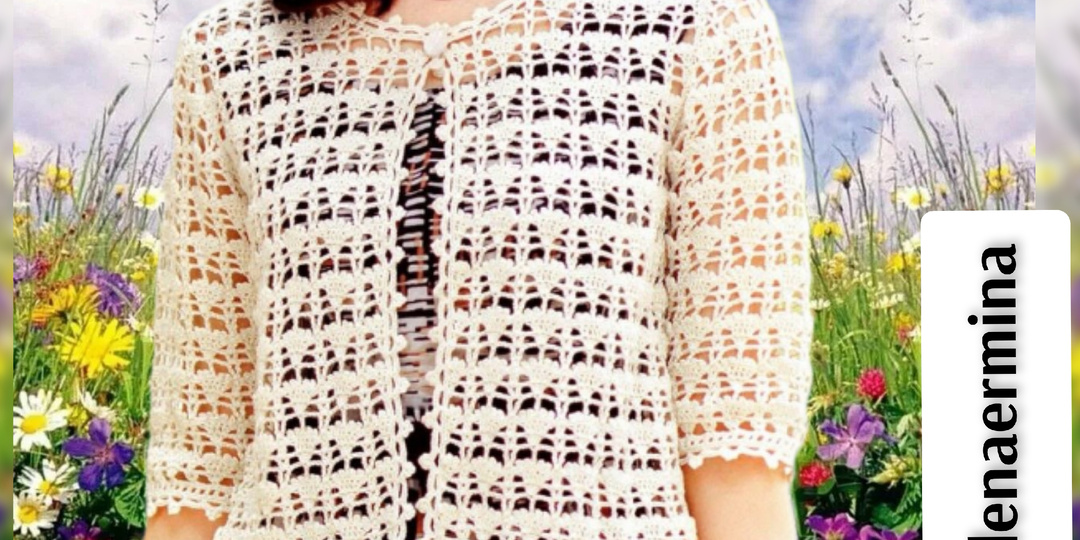 🧶Создайте свой идеальный вязаный жакет крючком. Схемы вязания, советы и вдохновение для создания стильного образа