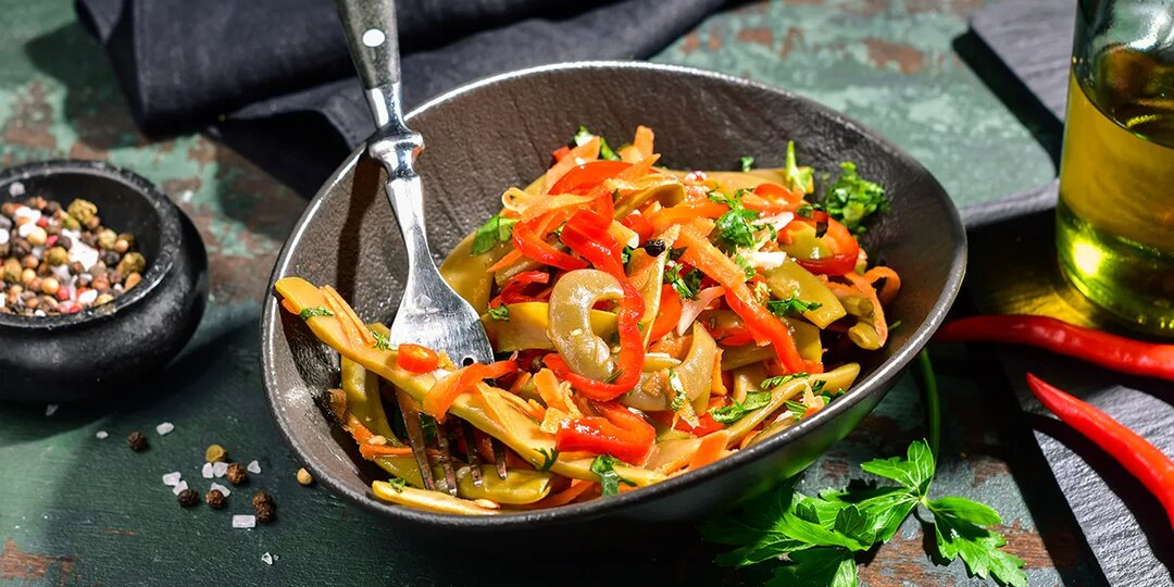 Турша из стручковой фасоли, пошаговый рецепт с фото на 54 ккал