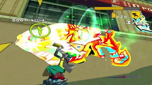 Jet Set Radio Future [PC, через Cxbx-R] - Dogenzaka Hill (Corn) [1080p60]