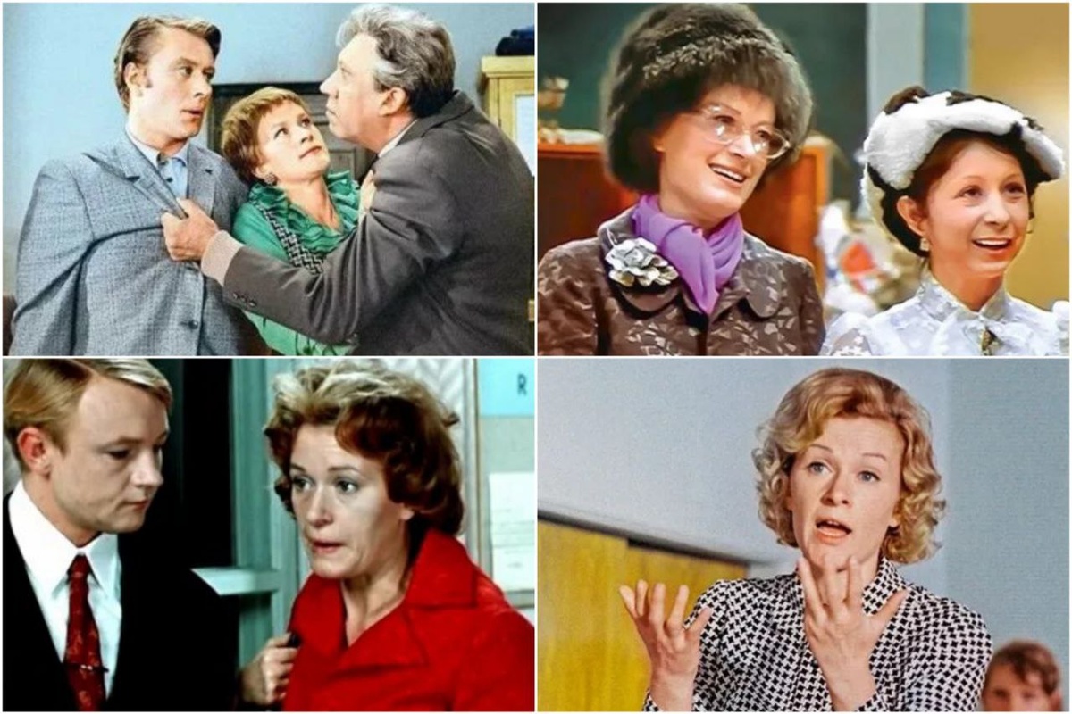 Валентина Талызина в фильмах "Старики-разбойники", "Ирония судьбы", "Большая Перемена", "Афоня"