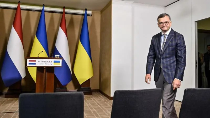 Дмитрий Кулеба возглавляет МИД Украины с марта 2020 года/