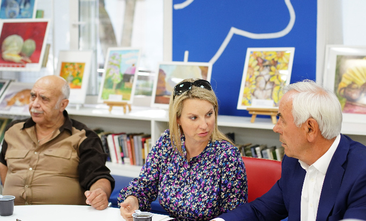    Круглый стол на тему «Модернизация Народного парка "Пионерский" и прилегающей территории Мазиловского пруда». Автор фото Катерина Демчуг