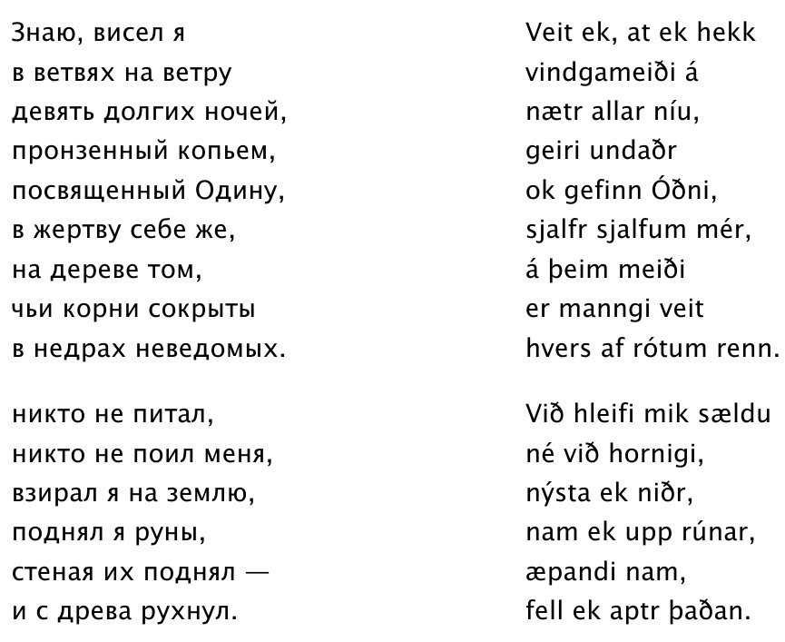 из Речей Высокого