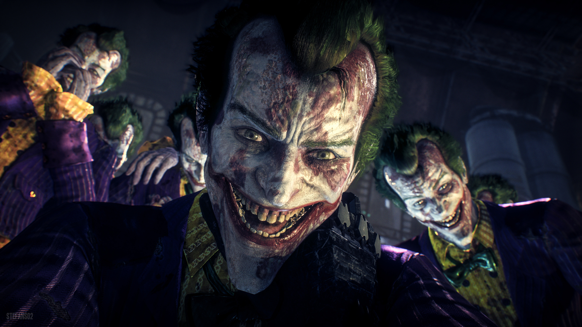 Batman - Arkham Asylum THE JOKER IS A VILLAIN